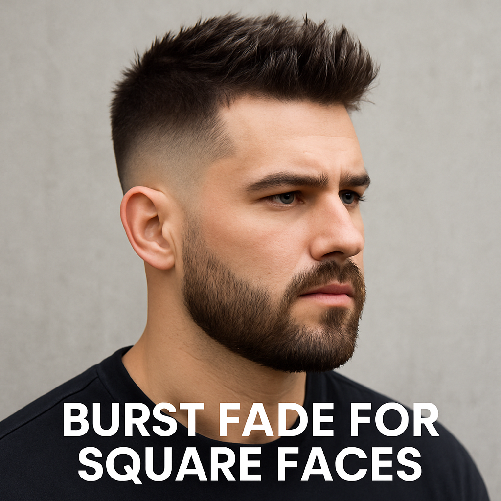 Burst Fade for Square Faces: The Ultimate Guide Burst fade for square faces