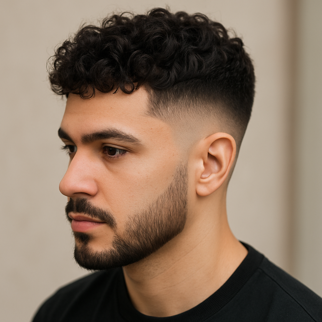 Low Taper Fade with Curly Hair – The Ultimate Style Guide Low taper fade with curly hair
